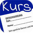Entschuldigungskurs